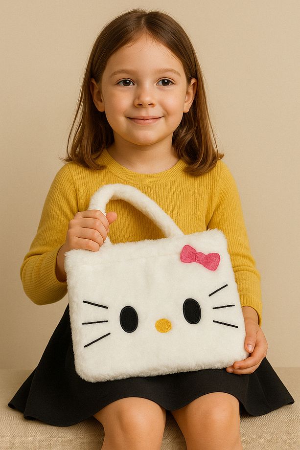 Polly Toys Hello Kitty Ve Çanta 2'si 1 Arada Set - 5