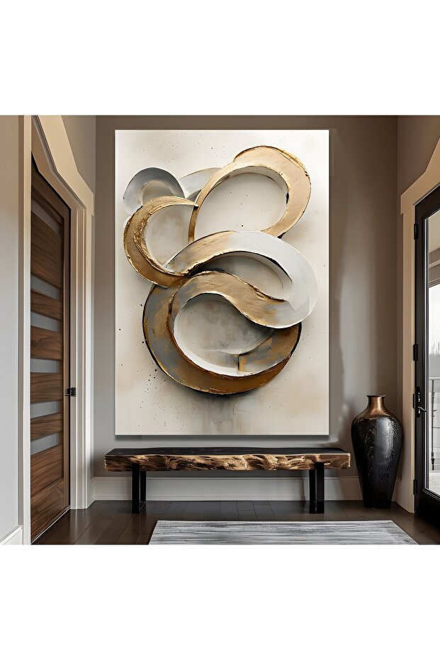 Soyut Kanvas Tablo - 2