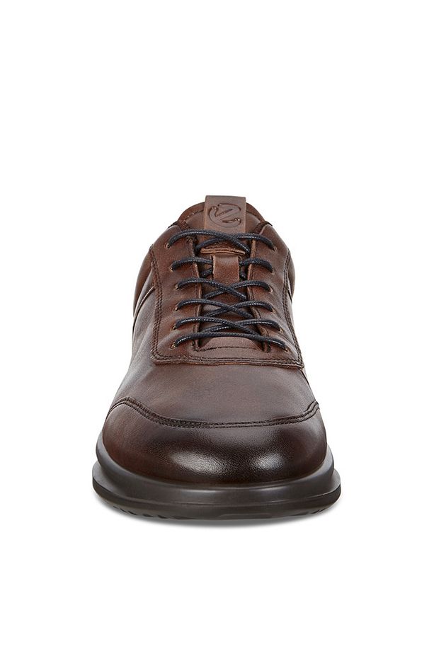 Deri Kahve Erkek Klasik Ayakkabı AQUET M COCOA BROWN PALERMO V2 - 5