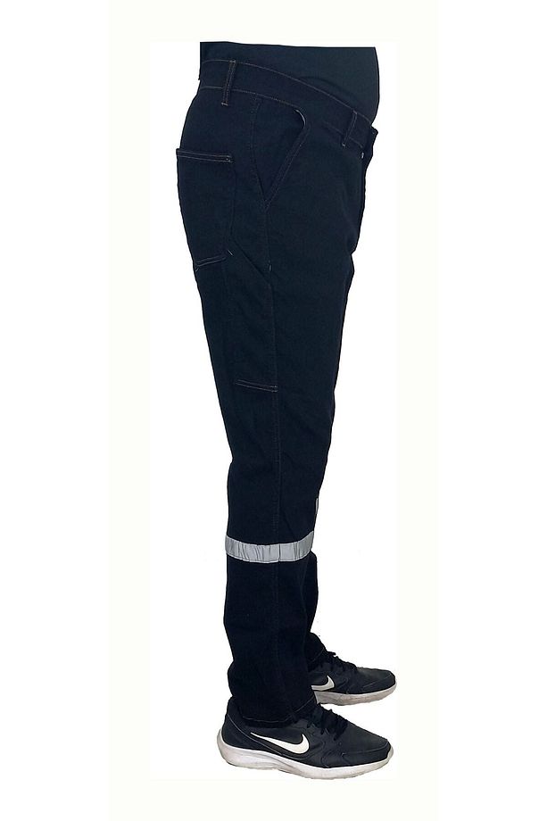 Iş Pantolonu Likralı Kot - 3