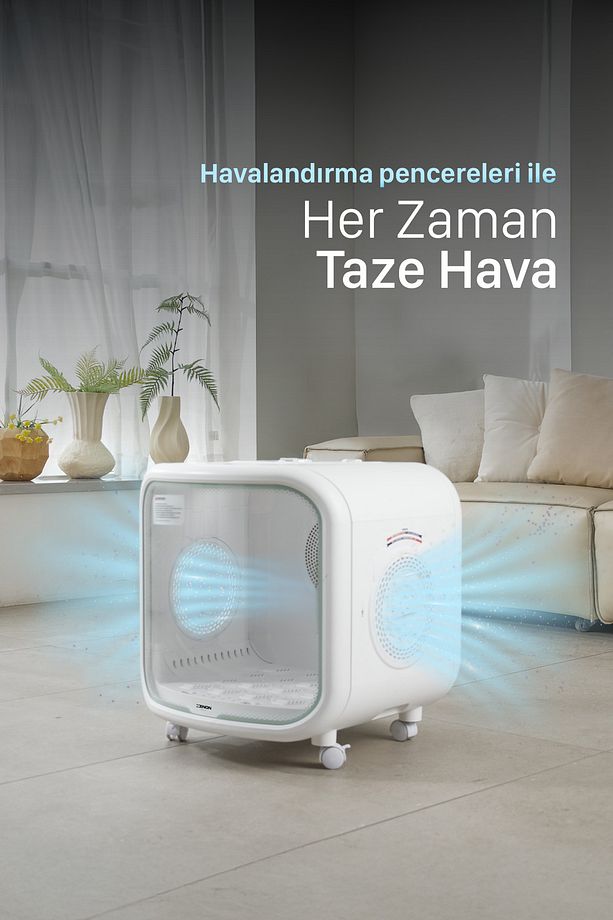Akıllı Evcil Hayvan Kurutma Makinesi 75 Lt Sessiz 360° Kedi Köpek Kurutma Uygulama Kontrollü X8640 - 8