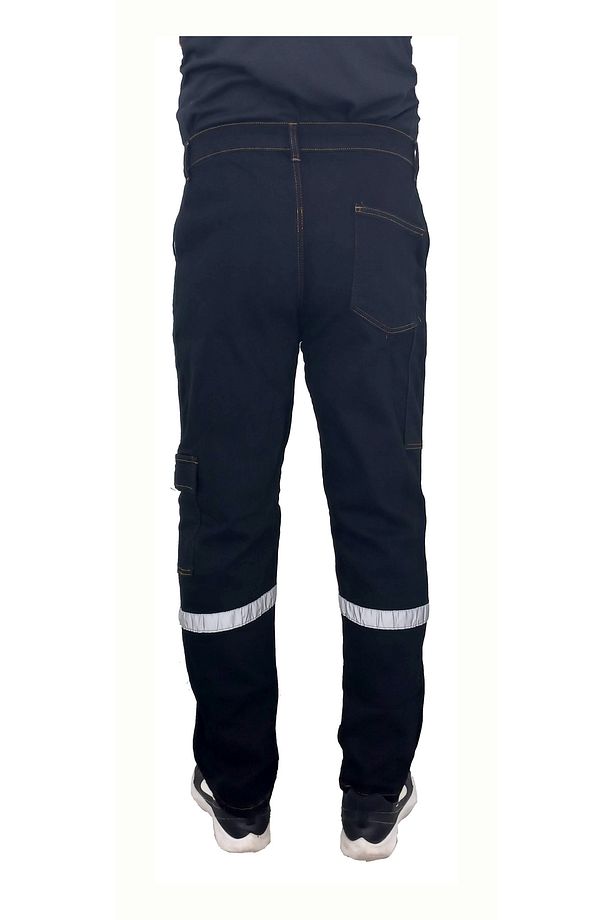 İş Pantolonu Likralı Kot - 5