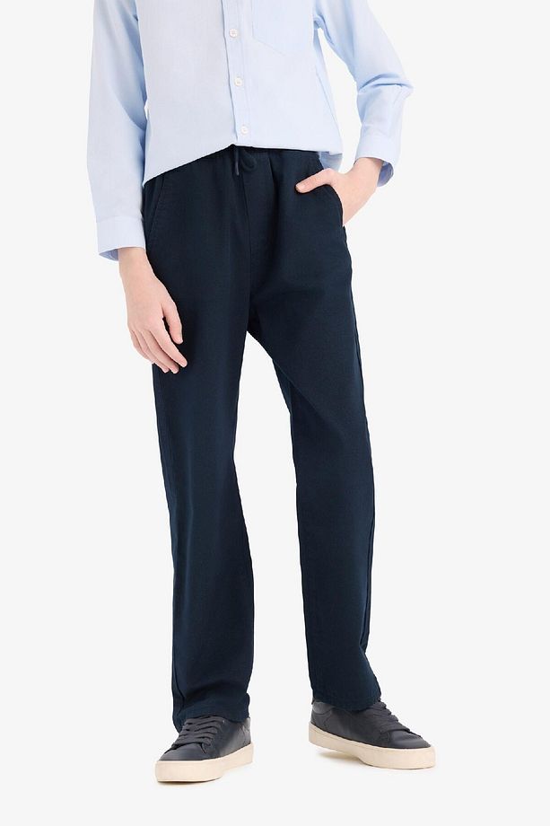 Erkek Çocuk Düz Paça Basic Düz Gabardin Pantolon Tyc21e1f3d16b74640c751909 - 1