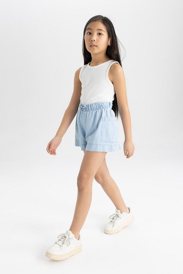 Kız Çocuk Jean Şort B6574A824SM - 3
