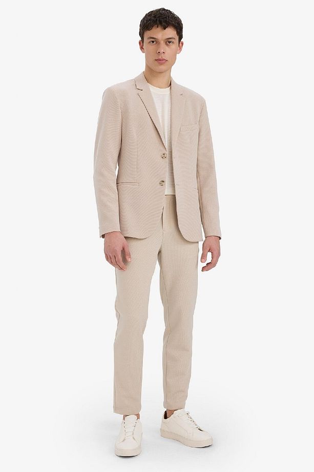 Jogger Yazlık Kumaş Pantolon Basic Düz Cepli Düz Paça D3695ax25sp - 5