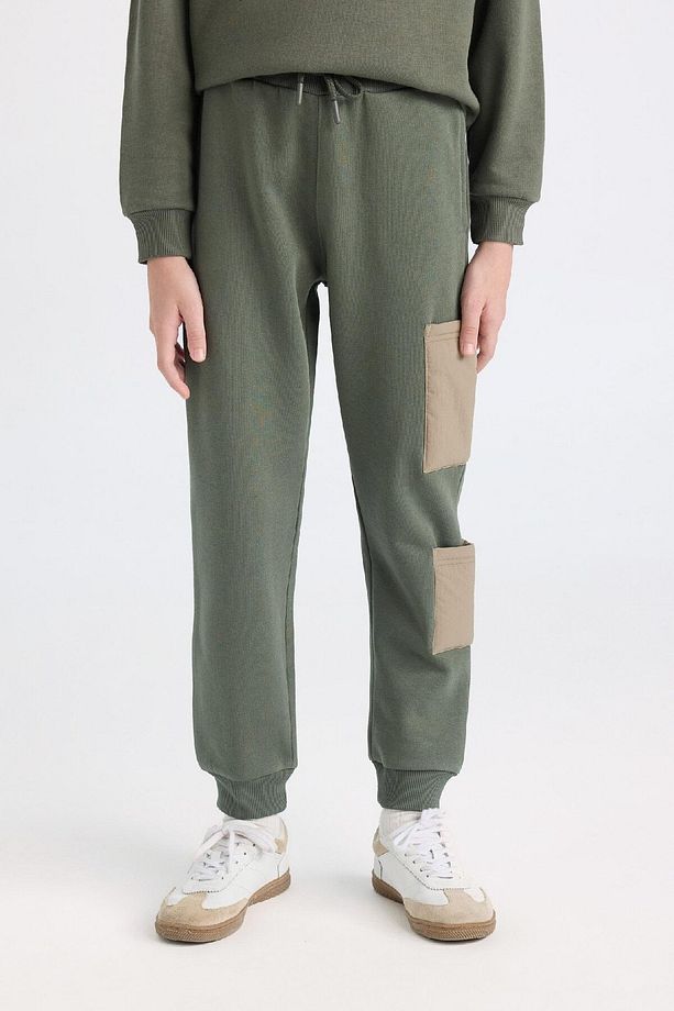 Erkek Çocuk Kalın Beli Lastikli Jogger Eşofman Altı D5818a824wn - 1