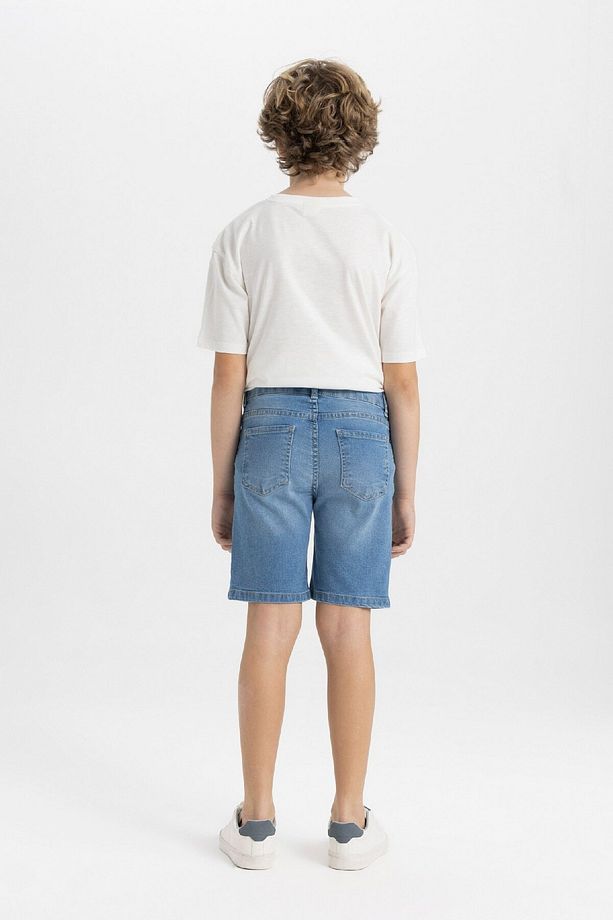 Erkek Çocuk Jean Şort B5751A824SM - 7