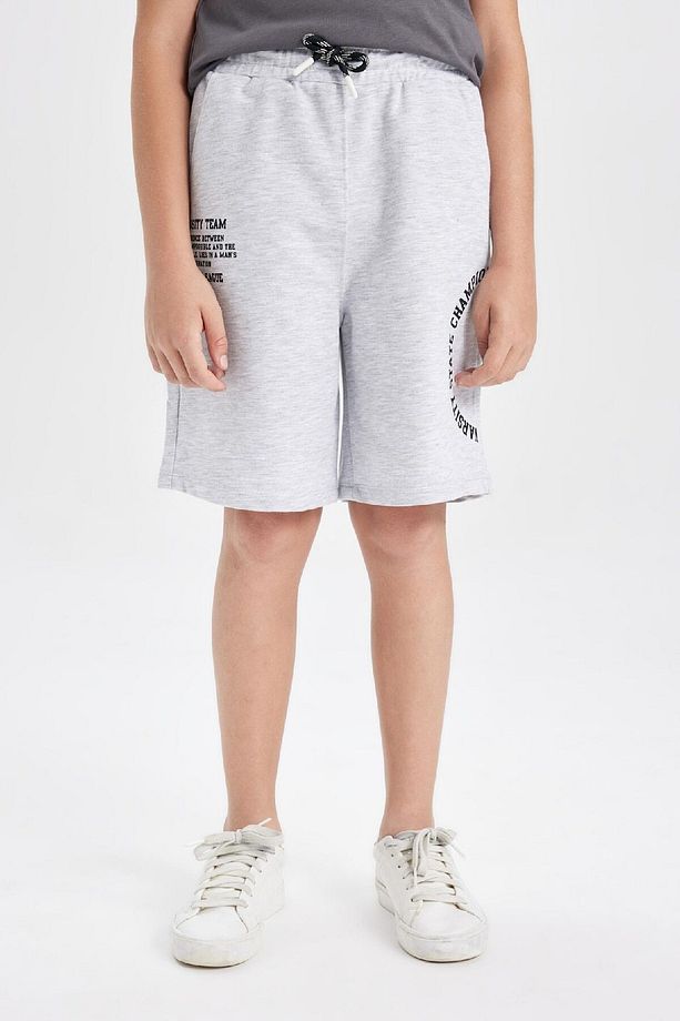 Erkek Çocuk Oversize Geniş Kalıp Baskılı Şort C3896a824hs - 1