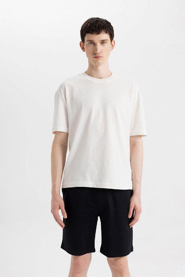Slim Fit Dar Kesim Cepli Basic Düz Bermuda Şort W1105az24sm - 6