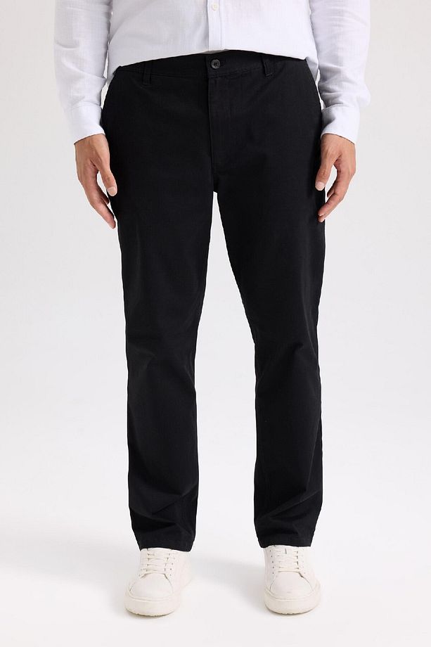 Regular Fit Normal Kesim Yazlık Düz Paça Chino Kanvas Pantolon D7349ax25sp - 1