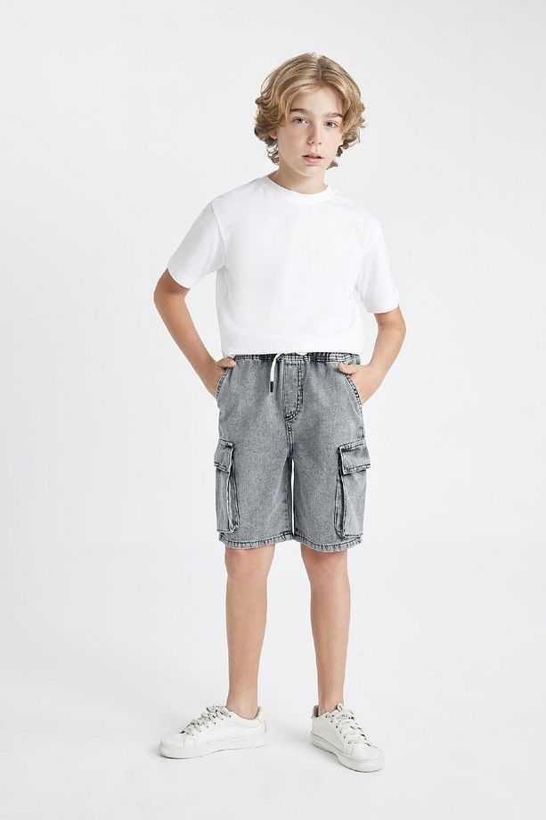 Erkek Çocuk Jean Şort C0578a824hs - 2