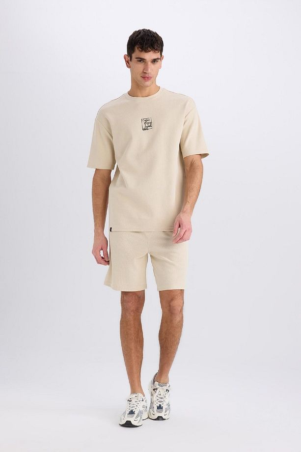 Regular Fit Düz Paça Cepli Basic Düz Şort B8792ax25sm - 3