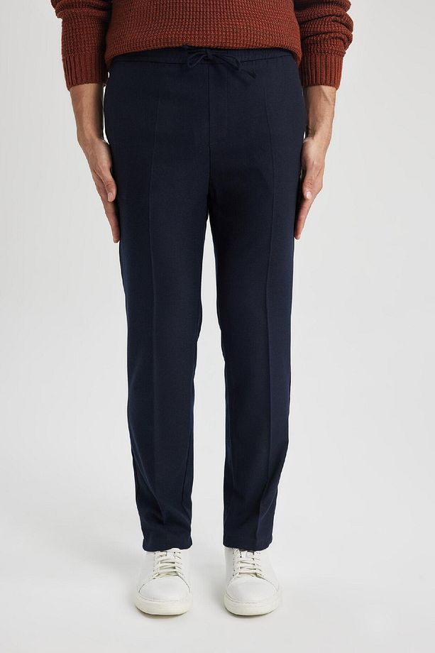 Yün Görünümlü Jogger Pantolon Cepli Düz Paça C1474ax23wn - 1