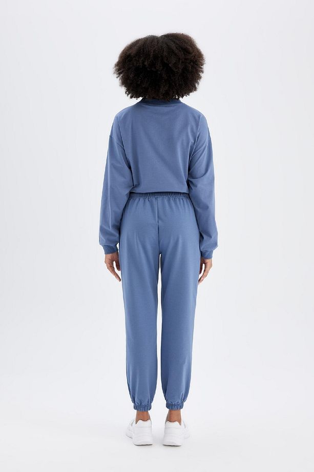 Fit Sporcu Jogger Eşofman Altı Standart Fit Basic Düz Uzun C9381ax24au - 8