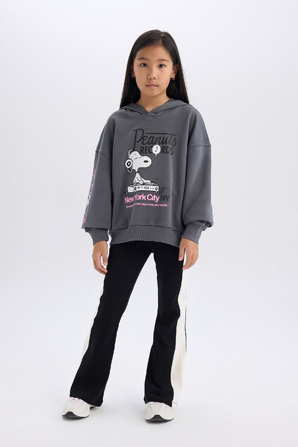 Kız Çocuk Standart Boy Ispanyol Paça Basic Düz Tayt D3888a824wn - 4
