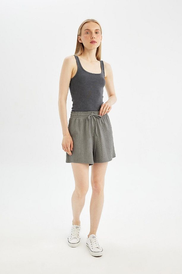 Coool Loose Fit Bürümcük Şort A6223AX24SM - 3