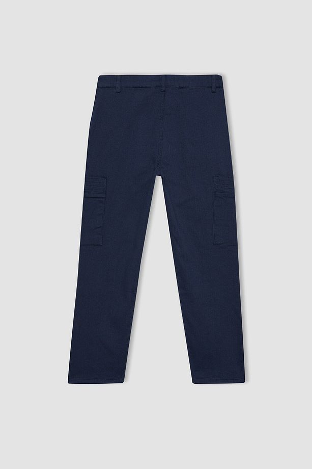 Erkek Çocuk Kargo Fit Standart Paça Twill Pantolon A4936a823wn - 8