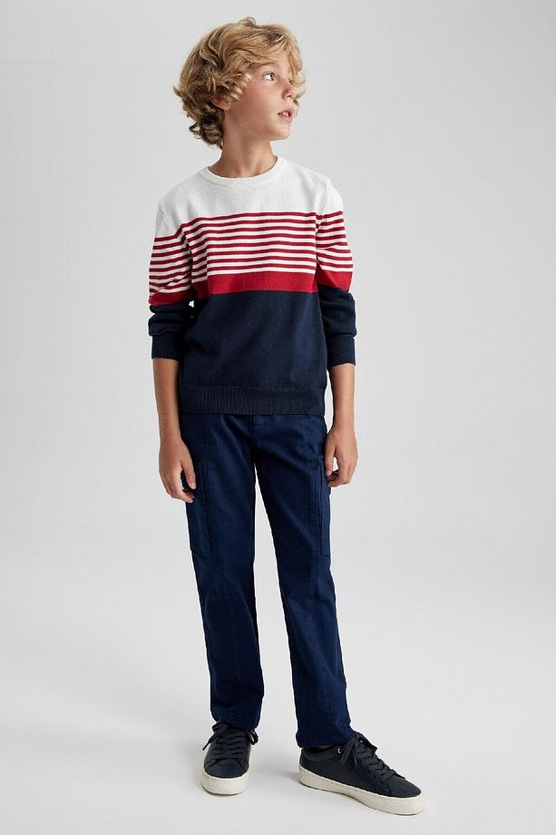 Erkek Çocuk Kargo Fit Standart Paça Twill Pantolon A4936a823wn - 2