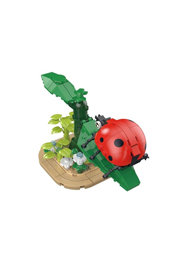 Blok Çiçek 161 Parça (Uğur Böceği) - 1