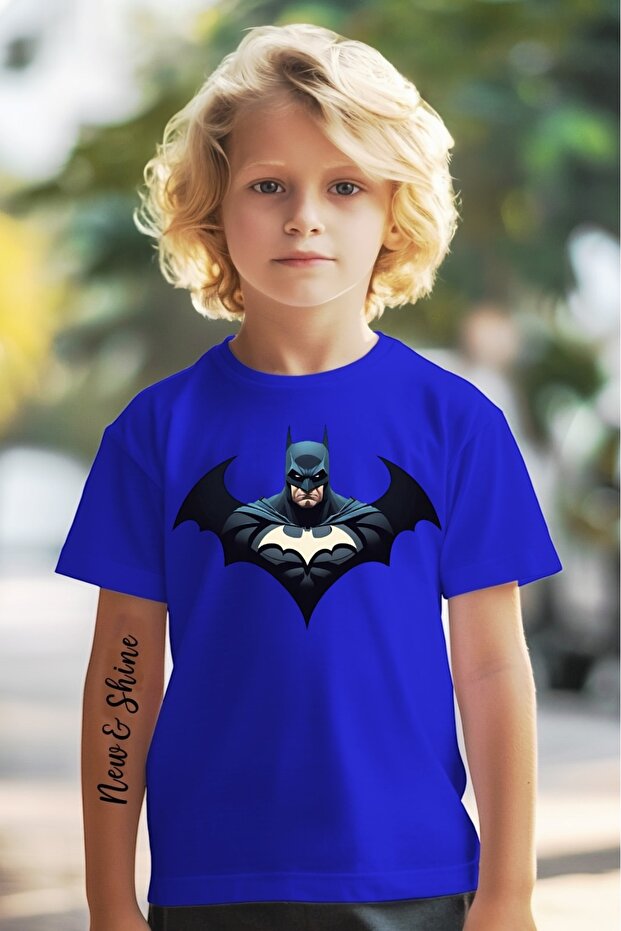 Batman Printed Oversized Kids T-Shirt