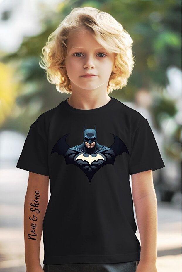 Batman Printed Oversized Kids T-Shirt