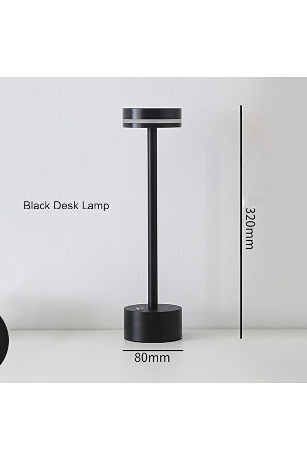Classic Design Rechargeable Aluminum Table Lamp - 3