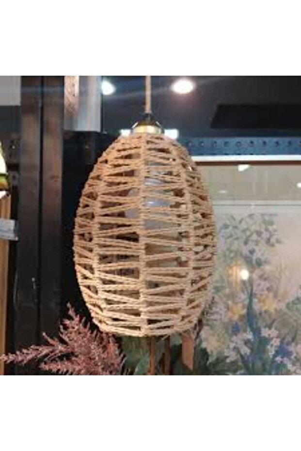 علاقي مفرد تصميم ريفي من الخيزران - 5