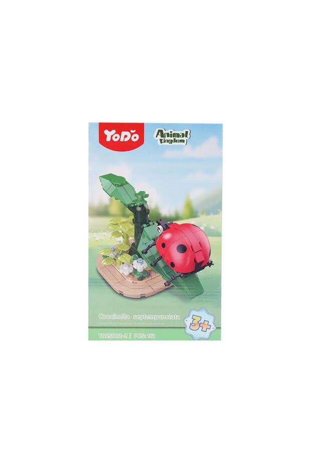 Blok Çiçek 161 Parça (Uğur Böceği) - 2