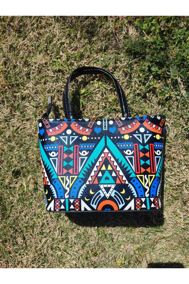 Ethnic Patterned Girl's Bag