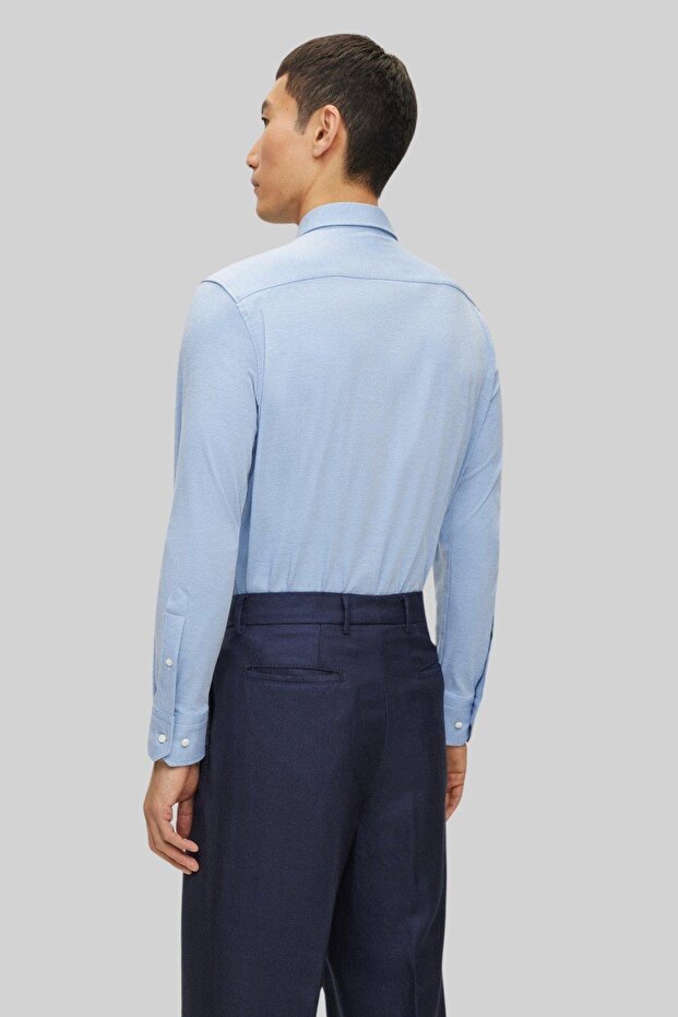 Erkek Gömlek Mavi - 3