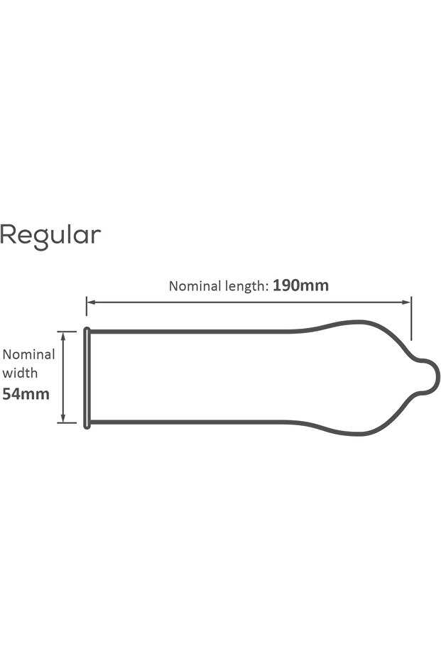 واقيات ذكرية عادية، 12 قطعة - 4