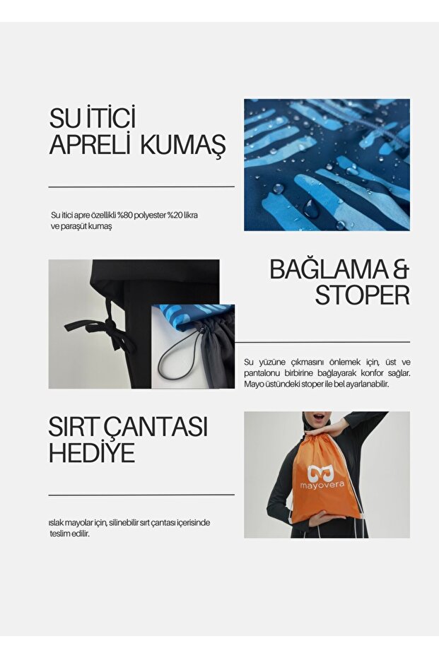 Paraşüt Mayo - Dinamik Mavi - 7