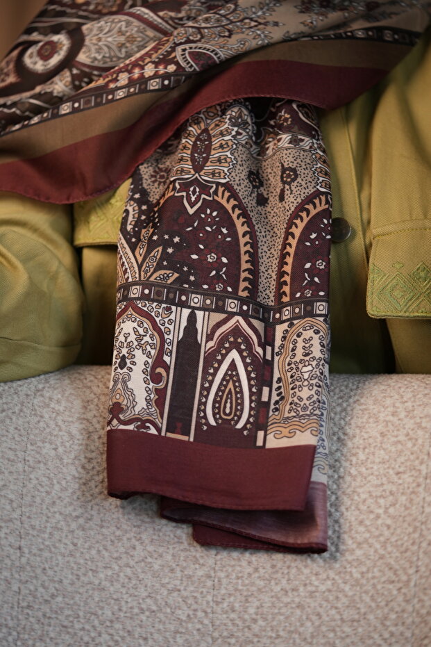 Patterned Soft Shawl - 4