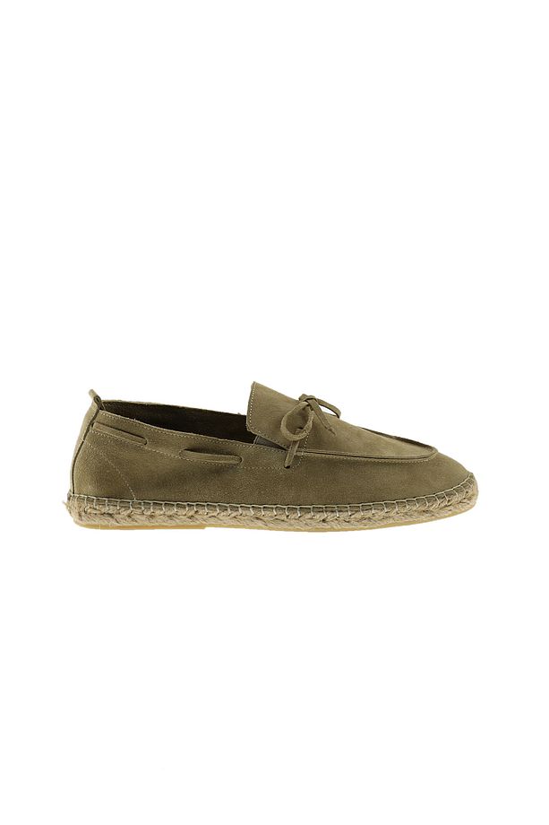 Süet Espadril Deri Ayakkabı - 3