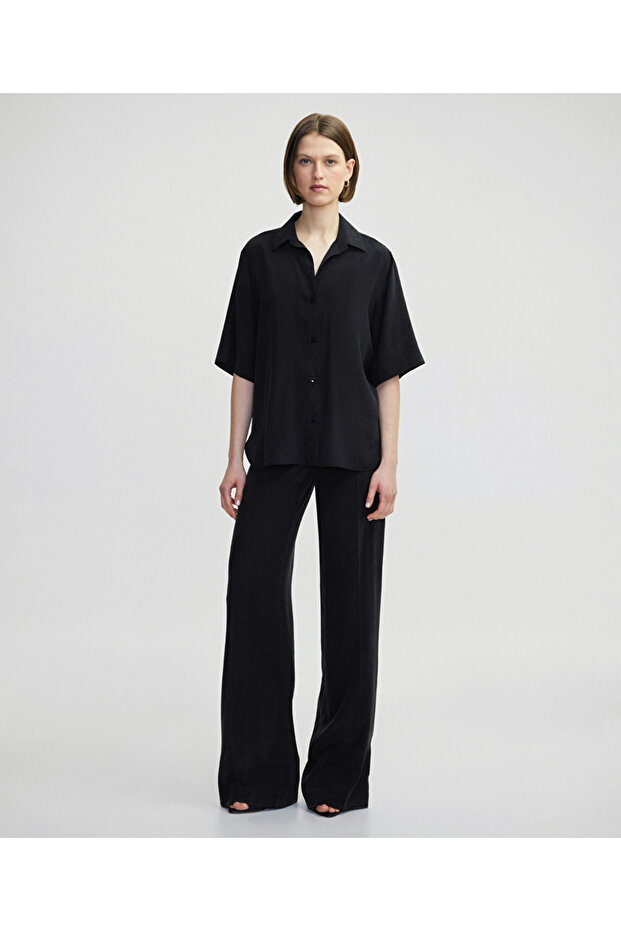 Rahat kesim basic gömlek - 5