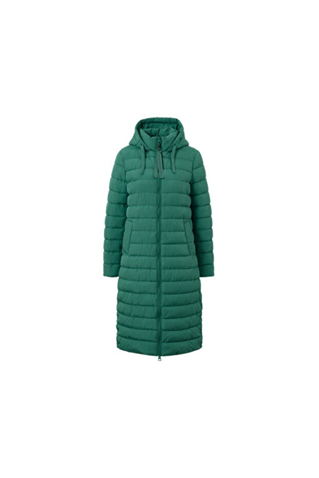 Kapüşonlu Kapitone Manto - 2