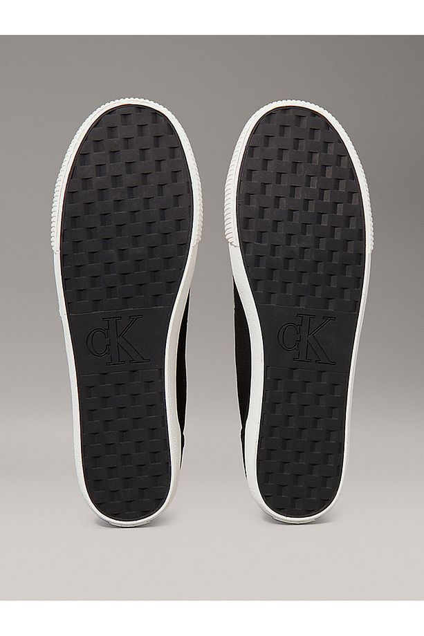 Calvin Klein Logolu Pamuk Karışımlı Sneaker Ayakkabı YM0YM012090GM Erkek AYAKKABI YM0YM01209 0GM - 5