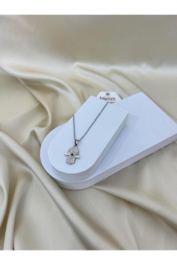 Silver Fatmanın Eli Kolye - 1