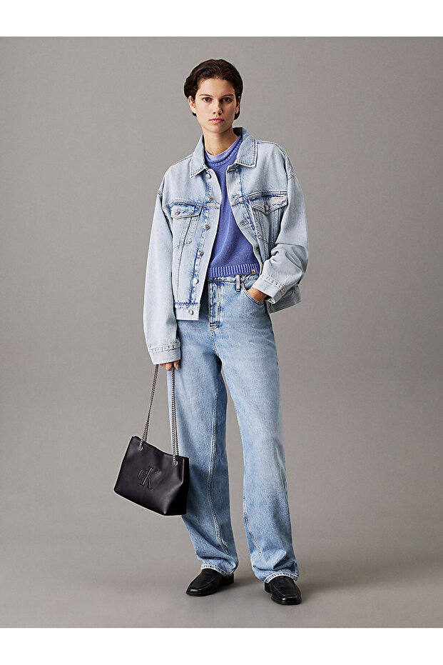 SCULPTED CHAIN SHOULDER BAG - 2