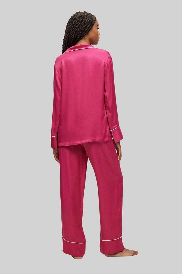 Kadın Pijama Set Pembe - 4
