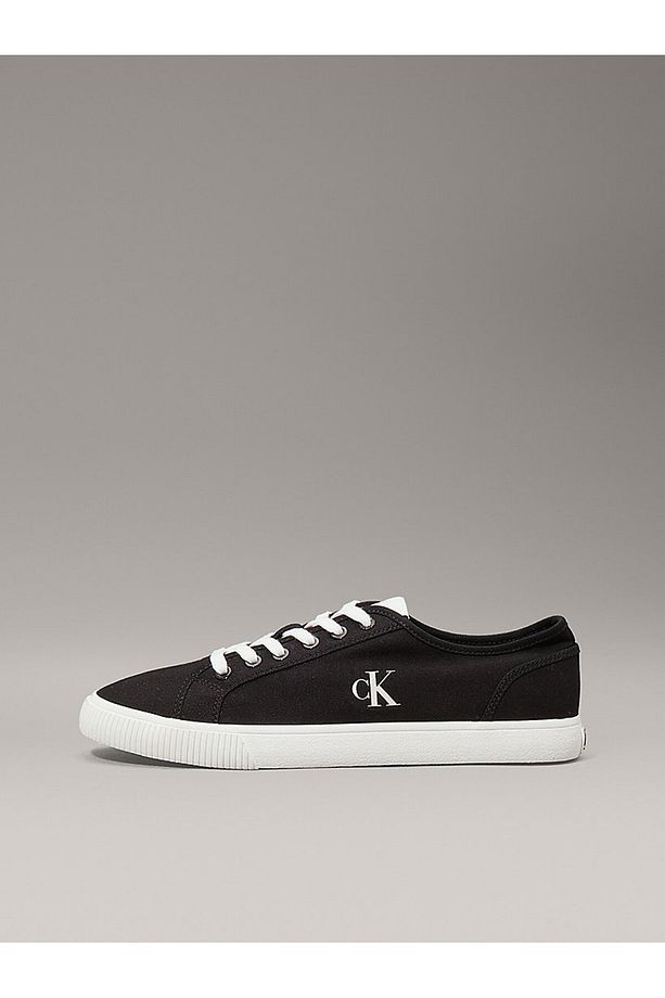 Calvin Klein Logolu Pamuk Karışımlı Sneaker Ayakkabı YM0YM012090GM Erkek AYAKKABI YM0YM01209 0GM - 7