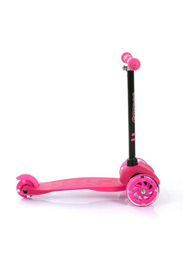 Rookie Pembe 3 Tekerlekli Led Işıklı Scooter - 6