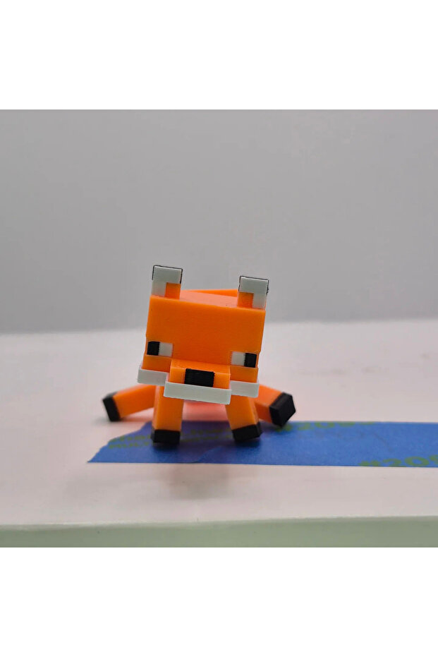 Minecraft Fox-Eklemli Tilki 10 cm - 3