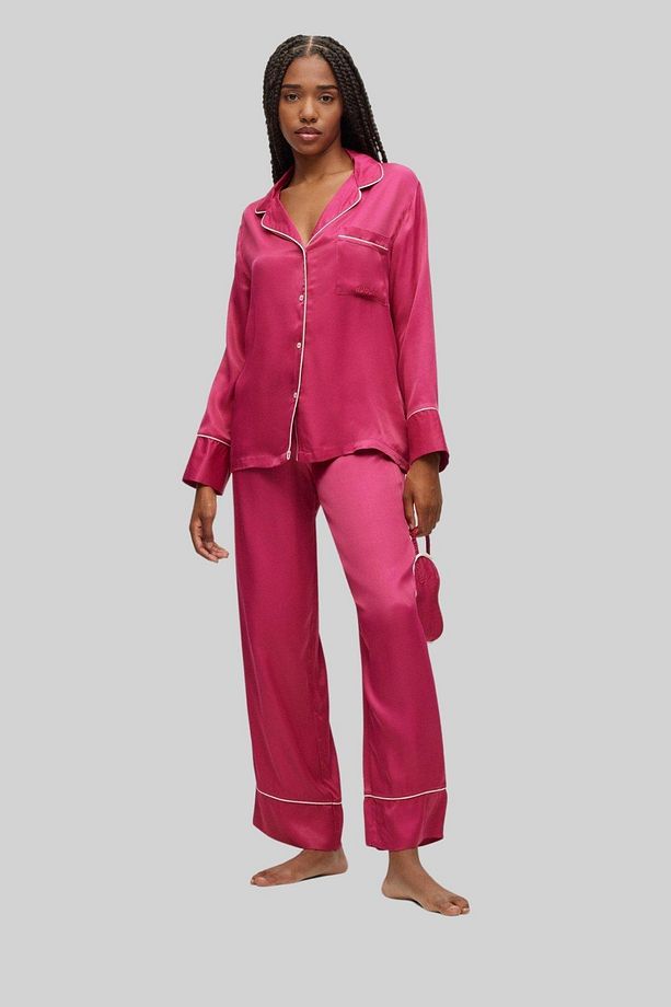 Kadın Pijama Set Pembe - 2