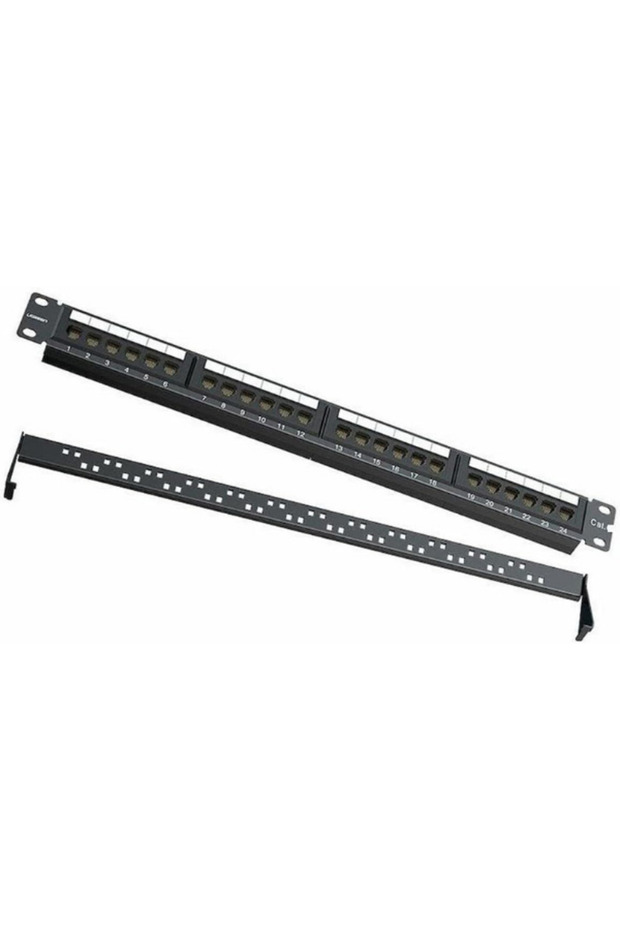 24 Port CAT6 Patch Panel | Yüksek Performanslı Ağ Dağıtımı - 1