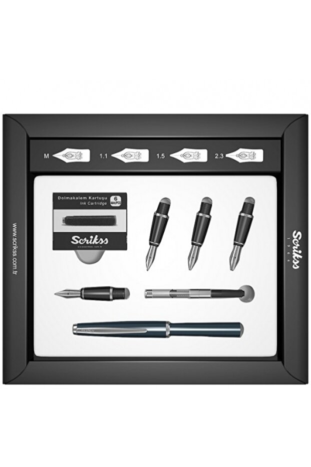 مجموعة الخط الأزرق الداكن - 1