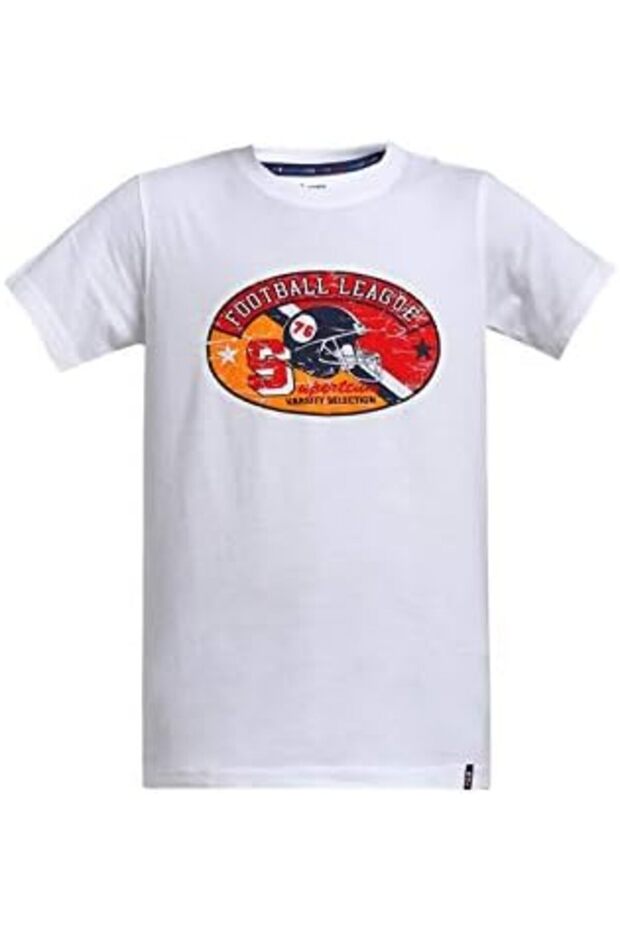 USA Originals Printed TShirt UB55-0103-White