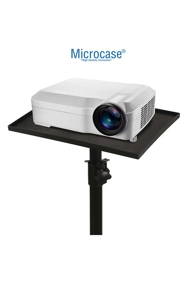 Projeksiyon Cihazı Notebook için Çok Amaçlı Ayaklı Katlanır Sehpa Stand Metal+ 2.1MT Tripod - AL5100 - 4