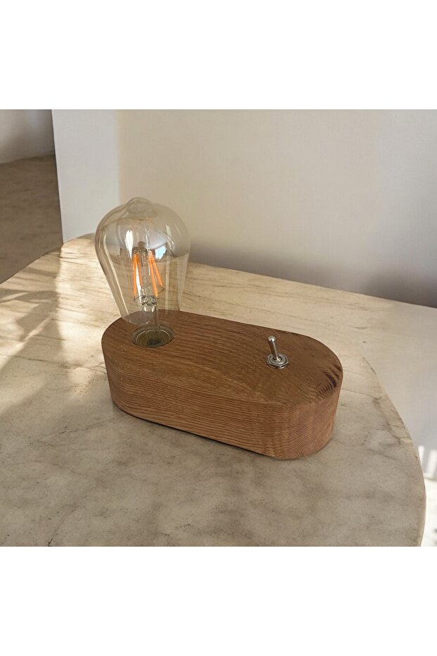 Ahşap Lamba - 2