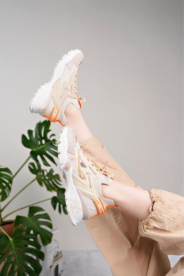 Snicker Tekstil Spor Ayakkabı - 1